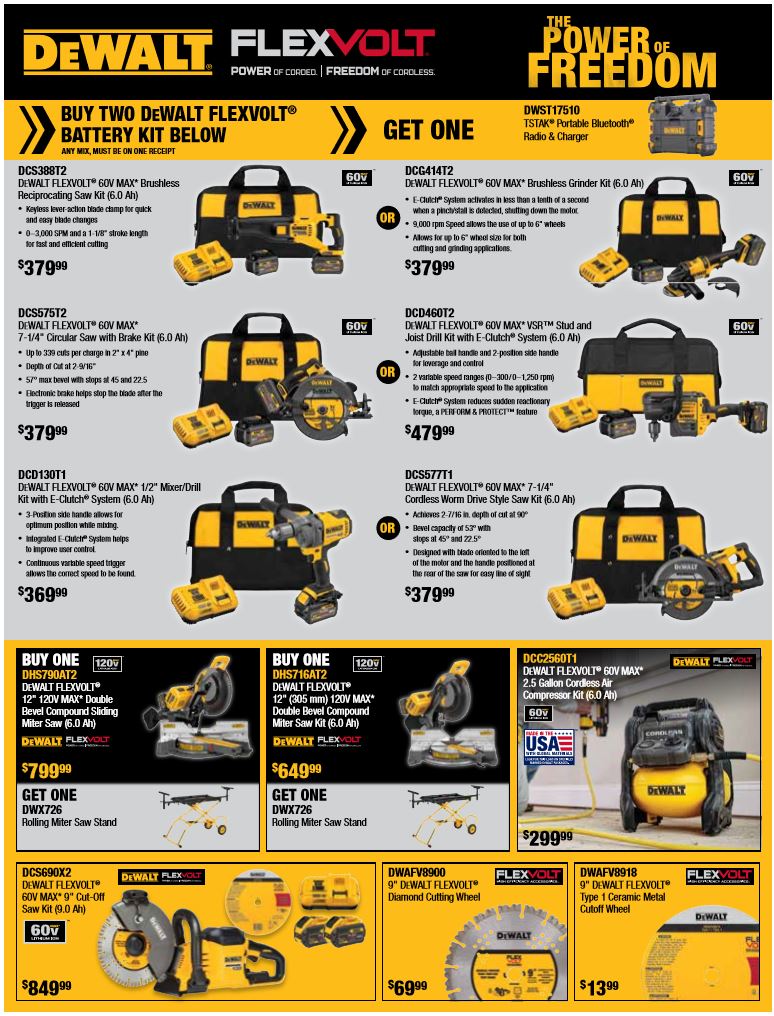 Dewalt Christmas Deals 2023 Q2 DeWalt Specials United Tool and Fastener